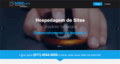 Desktop Screenshot of aonde.com.br